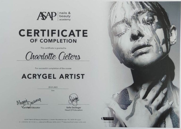 Certificaat-voltooiing-acrygel-artist--ASAP-nails-beauty-nagels-opleiding