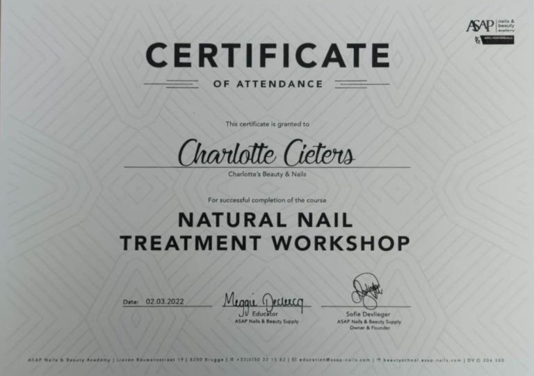 Certificaat-voltooiing-natural-nail-treatment-workshop-ASAP-nails-beauty-nagels-opleiding