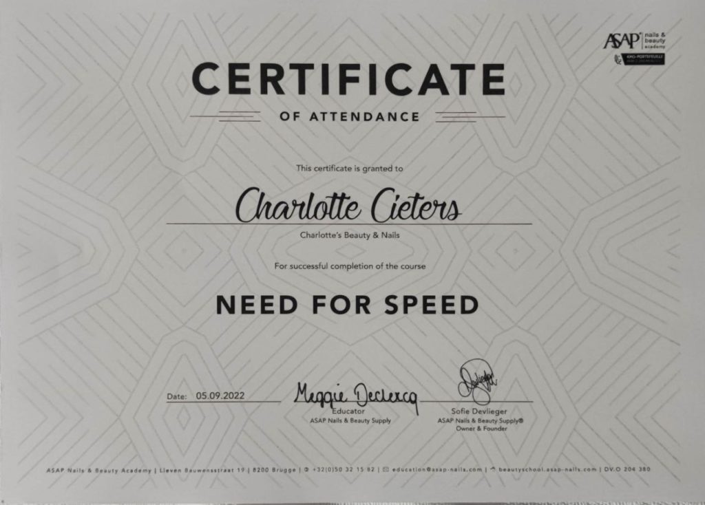 need-for-speed-certificaat-brugge-asap-beauty-nails-nagels-opleiding-cursus-manicure
