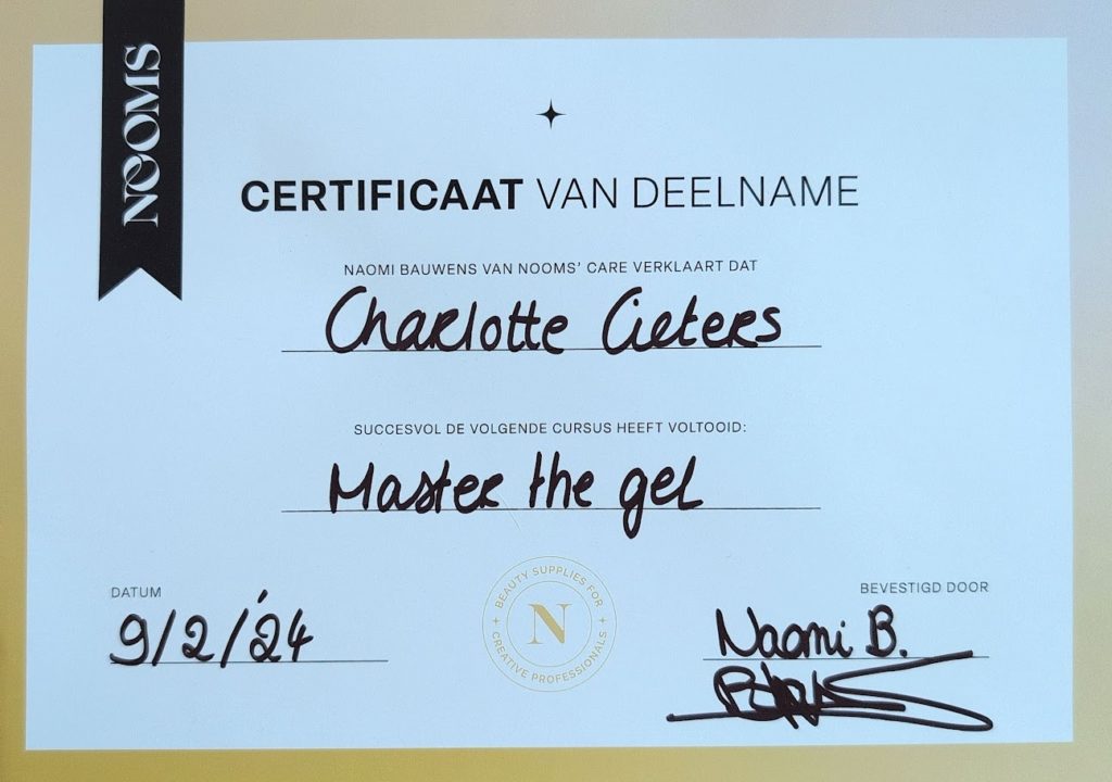 Master the gel - Nooms care